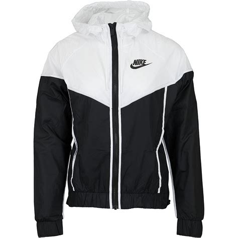 nike jacke damen schwarz weiß